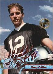 Kerry Collins [Members Only Diffraction] #D215 Football Cards 1995 Stadium Club Prices