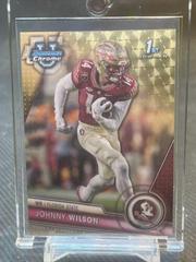 Johnny Wilson [Superfractor] #22 Football Cards 2023 Bowman Chrome University Prices