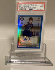 Billy Gilmour [Blue Wave] Soccer Cards 2020 Topps Chrome UEFA Champions League Prices