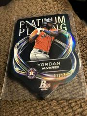 Yordan Alvarez #PPD-10 Baseball Cards 2023 Bowman Platinum Plating Die Cut Prices