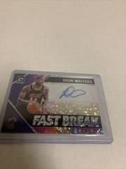 Dion Waiters #DWT Basketball Cards 2018 Panini Donruss Optic Fast Break Signatures Prices