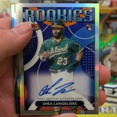 Shea Langeliers Baseball Cards 2023 Topps Finest Rookies Design Variation Autographs Prices