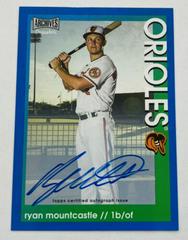 Ryan Mountcastle [Blue] #AS-RM Baseball Cards 2022 Topps Archives Snapshots Autographs Prices