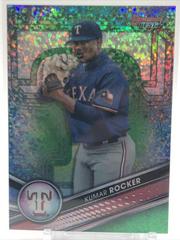Kumar Rocker [Green Mini Diamond] #TP-10 Baseball Cards 2022 Bowman's Best Top Prospects Prices