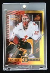 Mathieu Garon [Z Silver] #98 Hockey Cards 1997 Zenith Prices