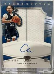 Cole Anthony [Autograph Memorabilia] #131 Basketball Cards 2020 Panini Crown Royale Prices