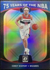 Corey Kispert #48 Basketball Cards 2021 Panini Prizm 75 Years of NBA Optic Prices