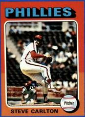 Steve Carlton #185 Baseball Cards 1975 Topps Mini Prices