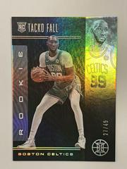 Tacko Fall [Black] Basketball Cards 2019 Panini Illusions Prices