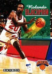 Rolando Blackman Basketball Cards 1992 Skybox Prices