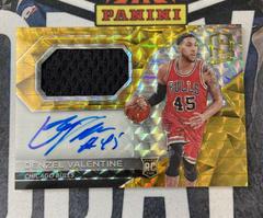 Denzel Valentine [Jersey Autograph Gold] #104 Basketball Cards 2016 Panini Spectra Prices