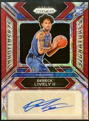 Dereck Lively II [Choice Prizm] #19 Basketball Cards 2023 Panini Prizm Sensational Signature Prices