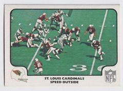 St. Louis Cardinals [Speed Outside] Football Cards 1977 Fleer Team Action Prices