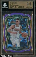 Devin Booker [Die Cut Purple Prizm] Basketball Cards 2017 Panini Select Prices