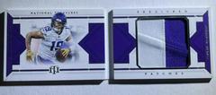 Adam Thielen Football Cards 2018 National Treasures Treasured Patches Booklet Prices