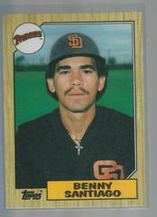 Benny Santiago Baseball Cards 1987 Topps Traded Prices