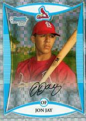 Jon Jay [Xfractor] Baseball Cards 2008 Bowman Chrome Prospects Prices
