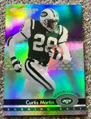 Curtis Martin [Season Stat Line] Football Cards 2002 Panini Donruss Prices