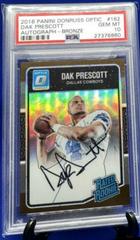 Dak Prescott [Autograph Bronze] #162 Football Cards 2016 Panini Donruss Optic Prices