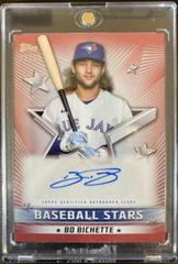 Bo Bichette [Red] #BSA-BB Baseball Cards 2022 Topps Update Stars Autographs Prices