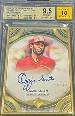 Ozzie Smith #TCA-OS Baseball Cards 2022 Topps Transcendent Collection Autographs Prices