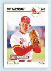 Rob Mallicoat #273 Baseball Cards 1992 Skybox AAA Prices