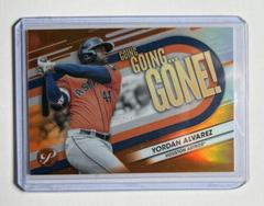 Yordan Alvarez [Orange] Baseball Cards 2023 Topps Pristine Going Gone Prices