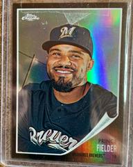 Prince Fielder [Refractor] Baseball Cards 2011 Topps Heritage Chrome Prices