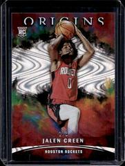 Jalen Green [Swirl FOTL] #52 Basketball Cards 2021 Panini Origins Prices