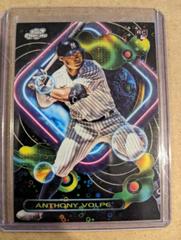 Anthony Volpe [Black Eclipse] #107 Baseball Cards 2023 Topps Cosmic Chrome Prices