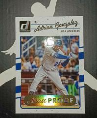 Adrian Gonzalez [Artist Proof] #112 Baseball Cards 2017 Panini Donruss Prices