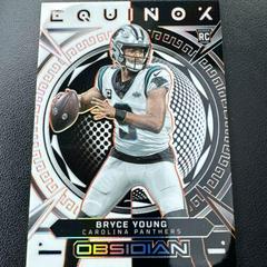 Bryce Young #4 Football Cards 2023 Panini Obsidian Equinox Prices