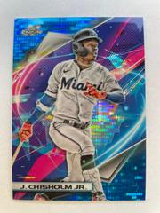 Jazz Chisholm Jr. [Blue Moon] #6 Baseball Cards 2022 Topps Cosmic Chrome Prices