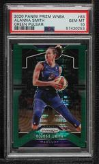 Alanna Smith [Prizm Green Pulsar] #83 Basketball Cards 2020 Panini Prizm WNBA Prices