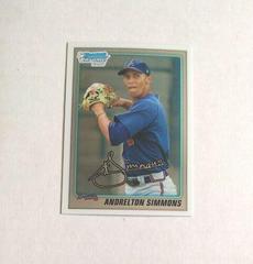 Andrelton Simmons #BDPP23 Baseball Cards 2010 Bowman Chrome Draft Picks & Prospects Prices