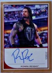 Roman Reigns [Bronze] Wrestling Cards 2016 Topps WWE Road to Wrestlemania Autographs Prices
