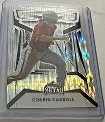 Corbin Carroll #B-9 Baseball Cards 2023 Leaf Metal Draft Prices