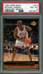 Michael Jordan [Checklist Bronze] Basketball Cards 1999 Upper Deck Prices