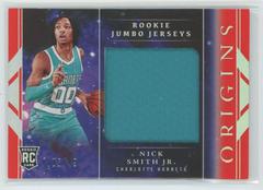 Nick Smith Jr. [Red] #1 Basketball Cards 2023 Panini Origins Rookie Jumbo Jersey Prices