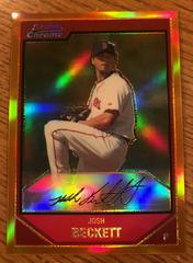 Josh Beckett [Orange Refractor] #46 Baseball Cards 2007 Bowman Chrome Prices
