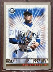 Ken Griffey Jr. [Magic Moments 1997 MVP] Baseball Cards 2000 Topps Prices
