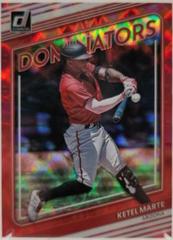Ketel Marte [Red] #D-12 Baseball Cards 2022 Panini Donruss Dominators Prices