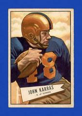 John Karras #24 Football Cards 1952 Bowman Large Prices