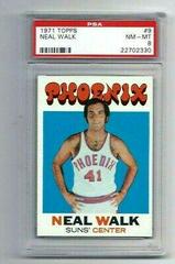 Neal Walk Basketball Cards 1971 Topps Prices