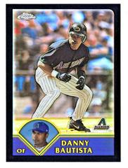 Danny Wright [Black Refractor] #301 Baseball Cards 2003 Topps Chrome Prices