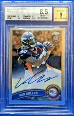 Von Miller [Ball in Hands Autograph] Football Cards 2011 Topps Chrome Prices