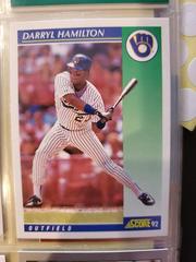 Darryl Hamilton #497 Baseball Cards 1992 Score Prices