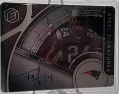 Ty Law #SS-TYL Football Cards 2022 Panini Elements Steel Signatures Prices