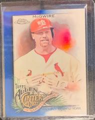 Mark McGwire [Blue] Baseball Cards 2022 Topps Allen & Ginter Chrome Prices