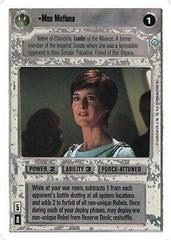 Mon Mothma Star Wars CCG Second Anthology Prices